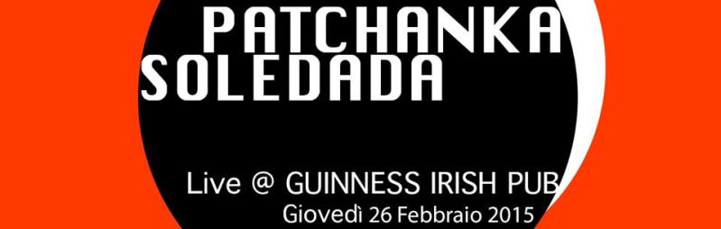 Patchanka Soledada live - 26 Febbraio 2015