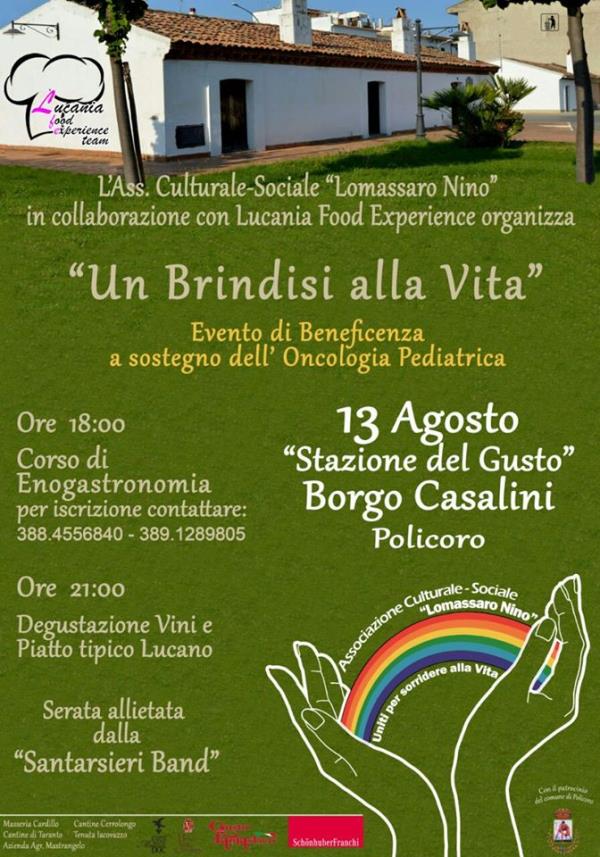 Un brindisi alla vita - 13 Agosto 2015