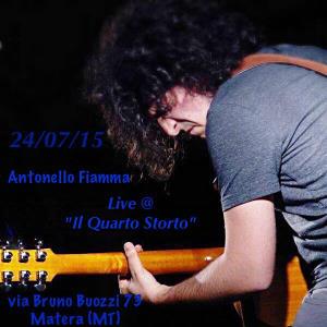 Antonello Fiamma in concerto - 24 Luglio 2015 - Matera