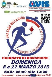Avis: giornata di donazione di sangue  - Matera