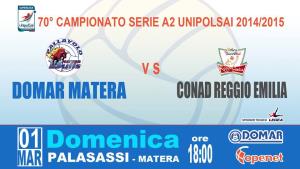 Domar Matera vs Conad Reggio Emilia  - Matera