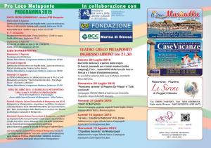 Estate a Metaponto 2015