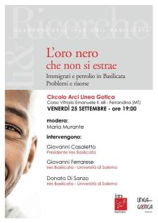 L'oro che non si estrae - 25 Settembre 2015 - Matera