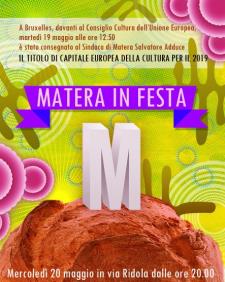 Matera in Festa - 20 Maggio 2015 - Matera