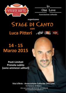 Stage di Canto con Luca Pitteri  - Matera