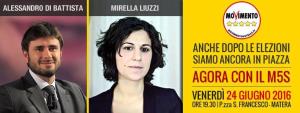 Agor M5S su Riforme Costituzionali  - Matera