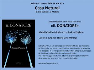 Il donatore - Matera