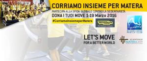 Let's move for a better world 2016 - Matera