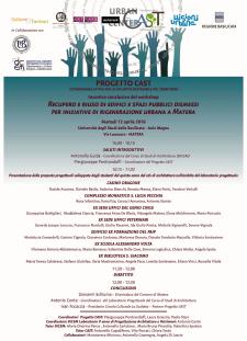 Recupero e riuso di edifici pubblici dismessi per iniziative di rigenerazione urbana - 12 Aprile 2016 - Matera