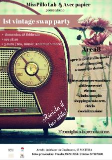 Swap Party - 28 Febbraio 2016 - Matera