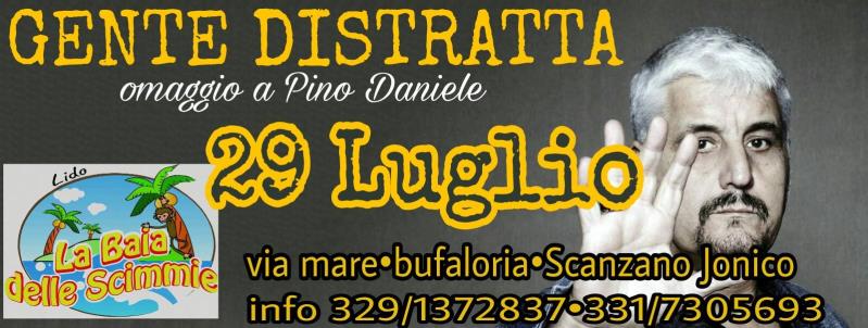 GENTE DISTRATTA omaggio a Pino Daniele 