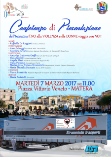 Il NO alla violenza sulle Donne viaggia con Noi  - Matera