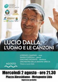 Lucio Dalla: l'uomo e le canzoni  - Matera