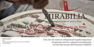 Premio nazionale Mirabilia ARTinART  Artigianato in Arte  - Matera