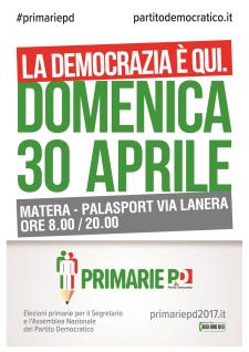 Primarie del PD - Matera