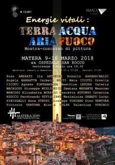 Energie Vitali: Terra, Acqua, Aria, Fuoco  - Matera