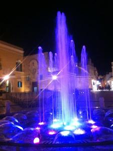 Foto realizzata in piazza Vittorio Veneto a Matera