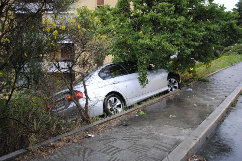 Incidente in viale Italia - 3 giugno 2013 (foto SassiLand)