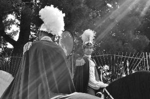 08.30 del due luglio un raggio di luce sui Cavalieri  