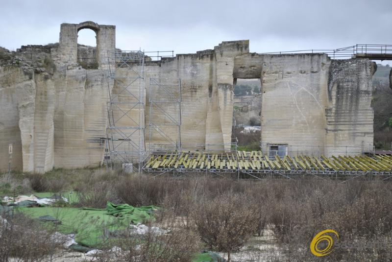 La Cava del Sole dimenticata e degradata - 11 febbraio 2014 (foto SassiLand)