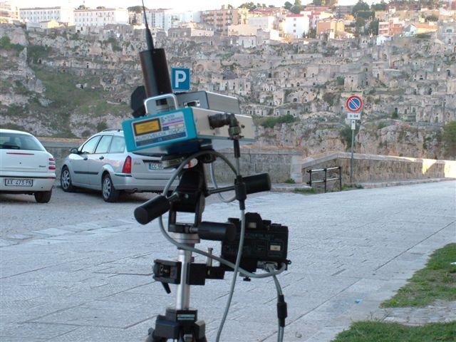 Autovelox nei sassi di Matera (foto martemix)