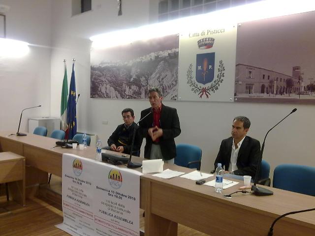 Assemblea della Lista dei Cittadini tenutasi Domenica 10 Ottobre nella Delegazione Comunale di Marconia