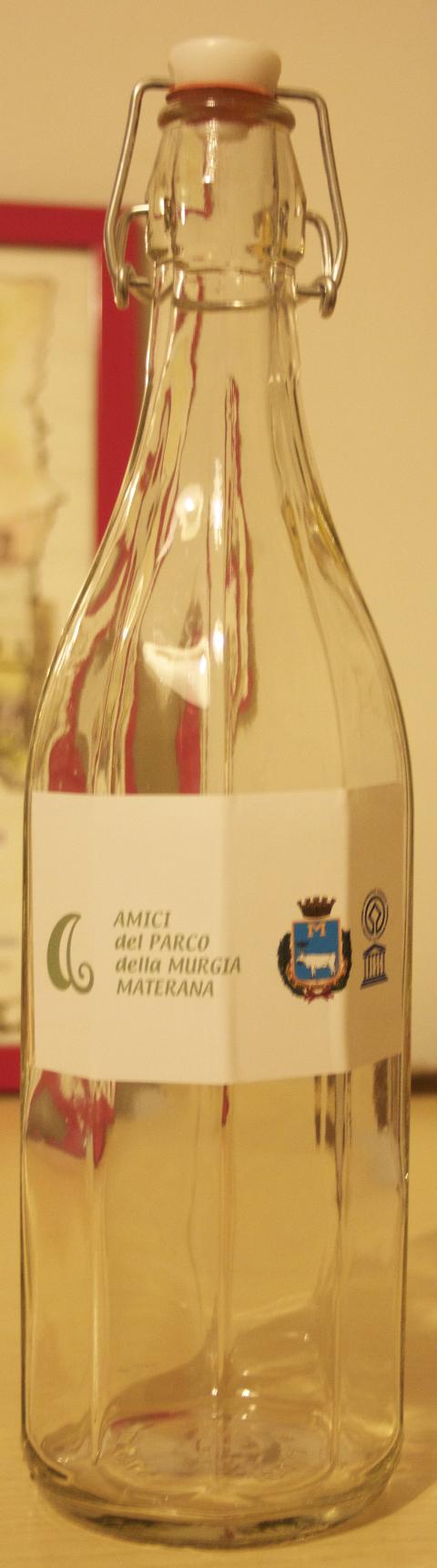 Bottiglia di vetro