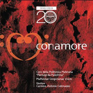 CD Coramore, per celebrare i vent´anni di attivit del Coro della Polifonica Materana "Pierluigi da Palestrina"