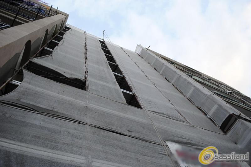 Cantiere, impalcature (foto SassiLand)