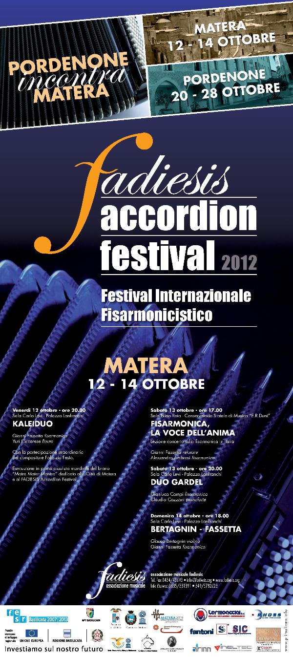 FESTIVAL INTERNAZIONALE FISARMONICISTICO 2012