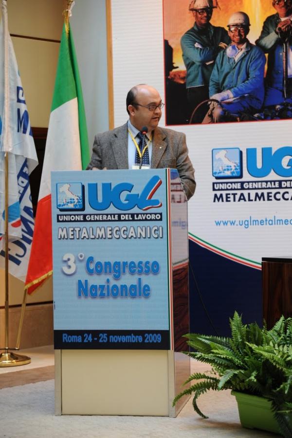 Il sindacalista Giuseppe Giordano 