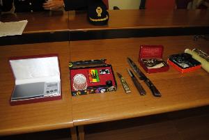 Piantagione di Marijuana rinvenuta dalla polizia di stato di Matera - Conferenza stampa del 21 giugno 2012