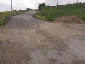 Strada Provinciale 26 dissestata