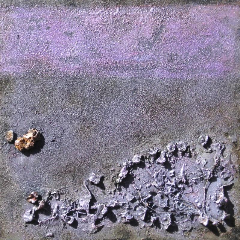 Combustioni - n. 6   tecnica mista su tavola, cm 60 x 60, opera di Irene Albano