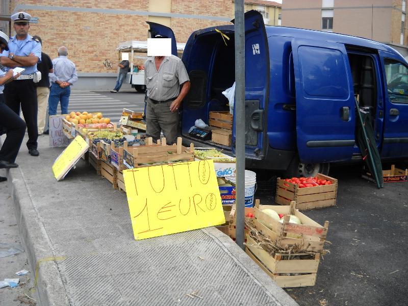 Commercio ambulante a Matera