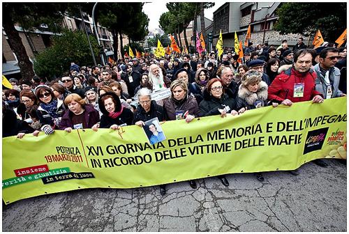 Giornata della Memoria e dell´Impegno in ricordo delle vittime delle mafie