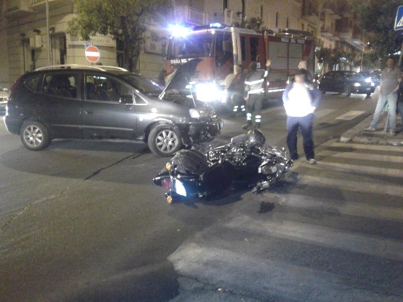 Incidente in via Nazionale - 7 giugno 2013 (foto SassiLand)