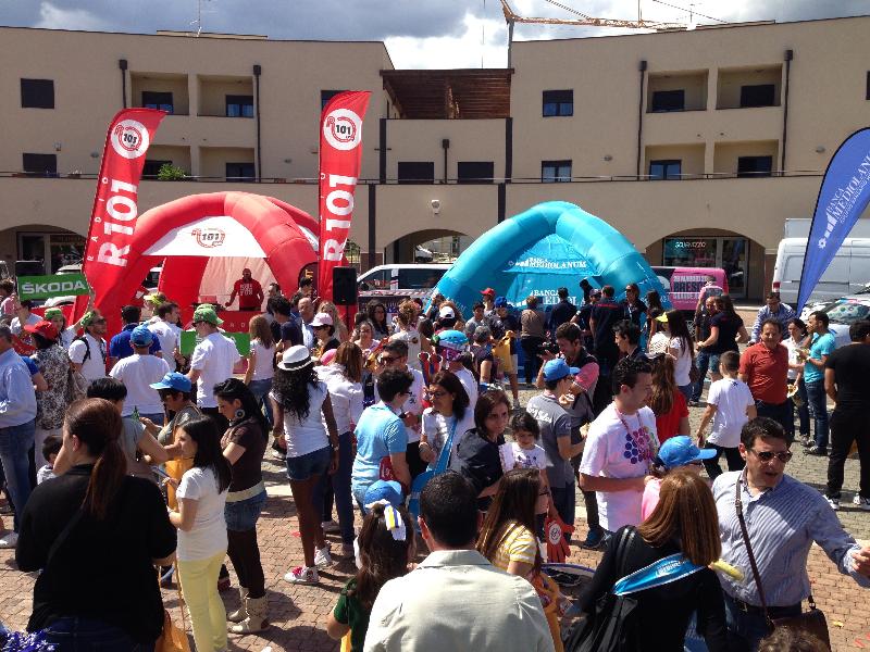 Radio 101 a Policoro per il Giro d´Italia 2013