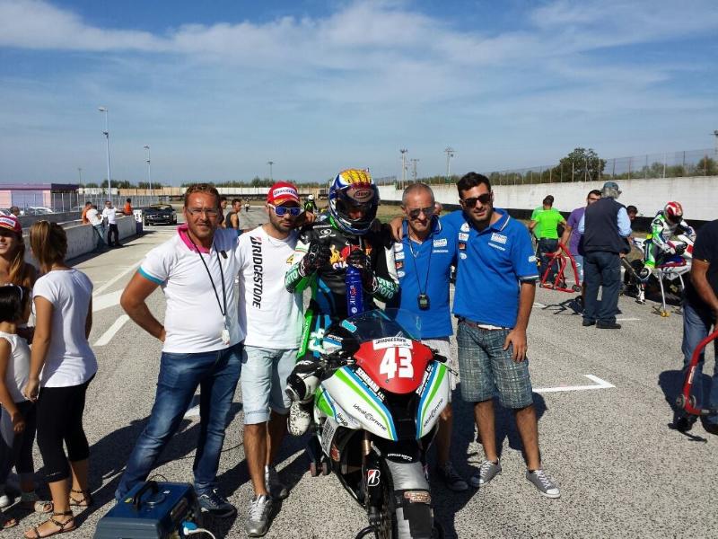 Raffaele Rubino alla partenza del trofeo inverno di Binetto