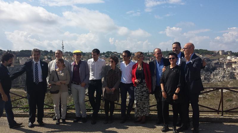 La commissione d´esame per Matera 2019 nella citt dei Sassi