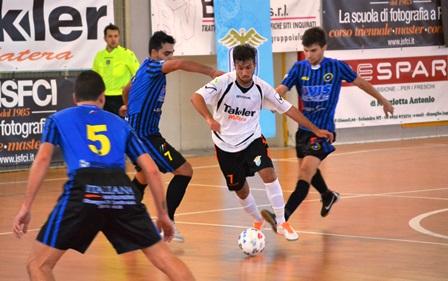 Real Team Matera, Francesco Lorusso in azione