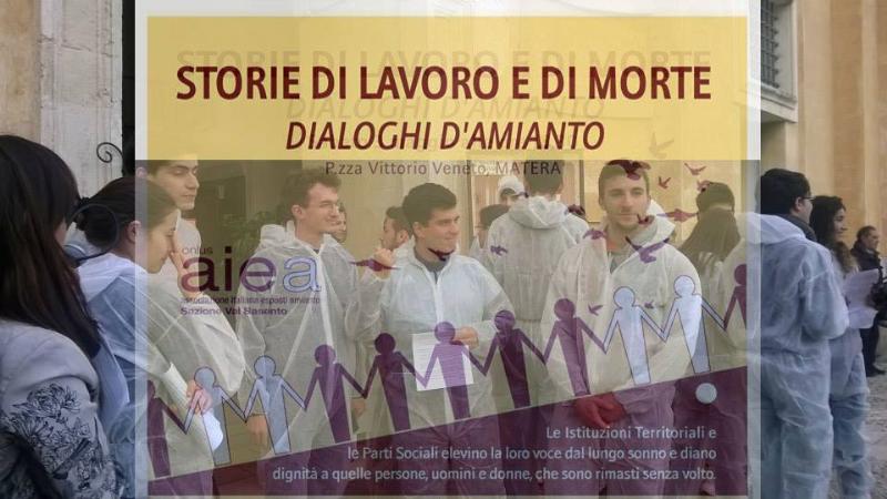 STORIE DI LAVORO E DI MORTE  DIALOGHI D´AMIANTO