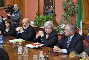 Rosy Bindi a Matera per la Commissione Parlamentare Antimafia - 16 aprile 2014 (foto SassiLand)
