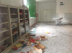 Vandalismo nella scuola di via Bramante a Matera