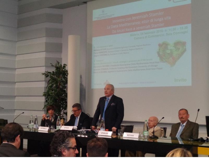“Dieta mediterranea: elisir di lunga vita”, incontro a Matera