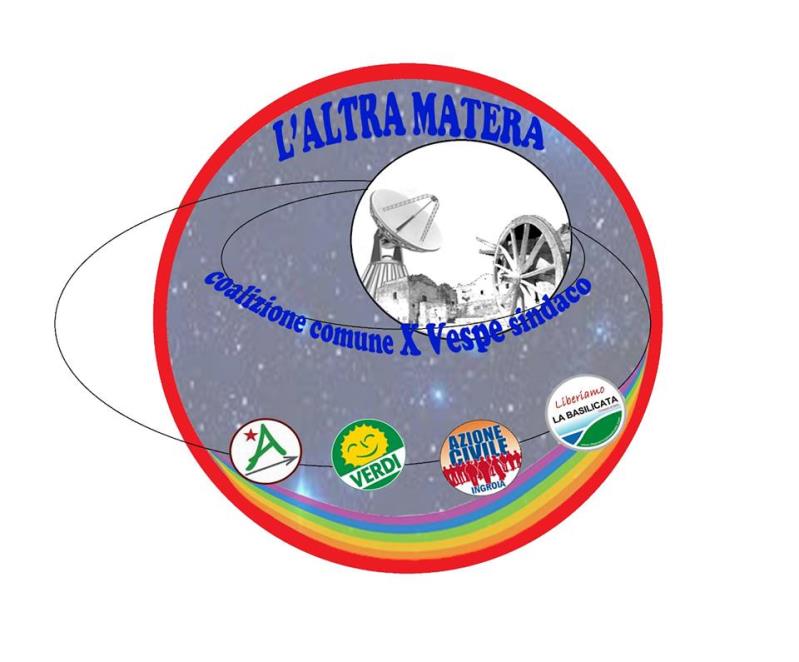 Logo della lista civica "L´altra Matera"