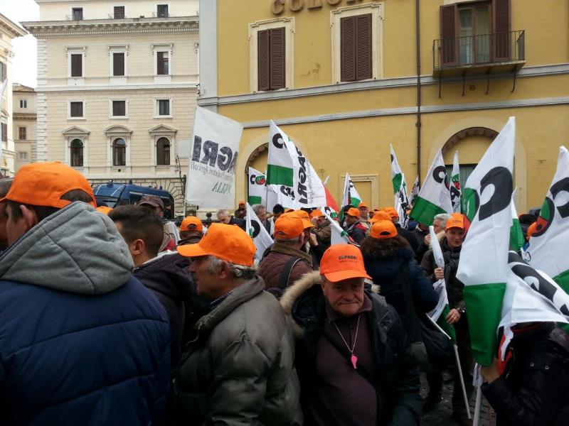 Manifestazione Copagri a Roma