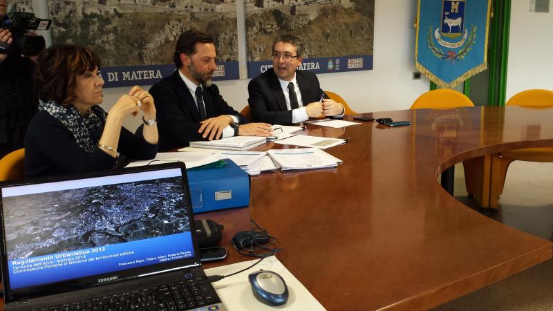 Matera: Presentazione del regolamento urbanistico 