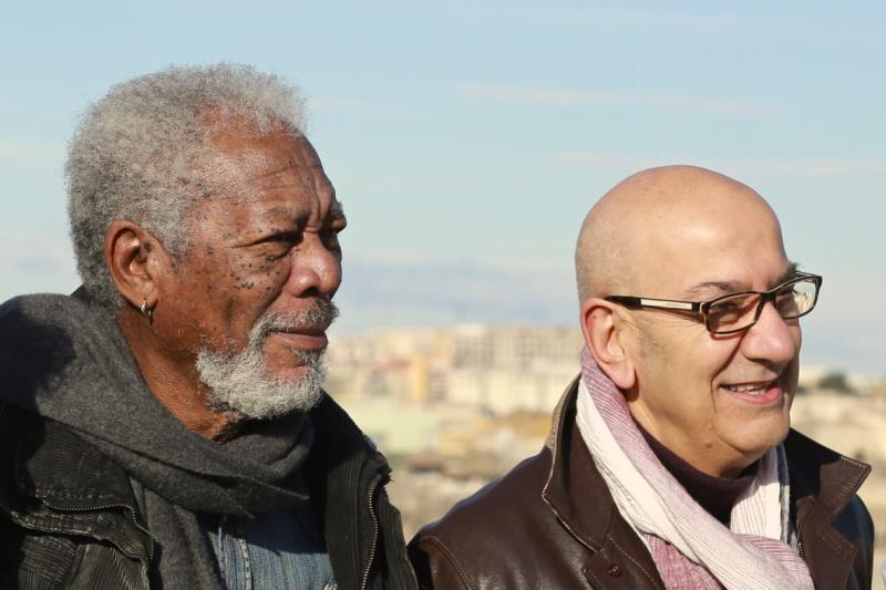 Morgan Freeman e Salvatore Adduce