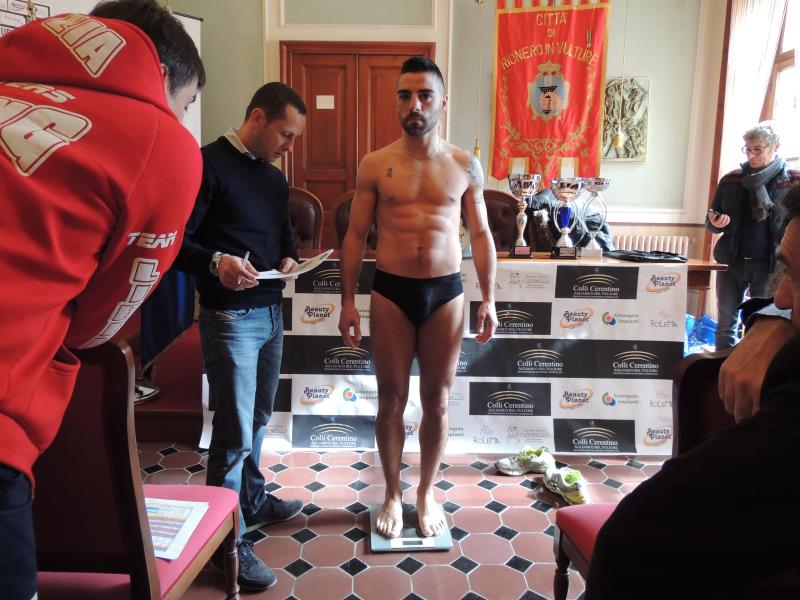 Prova peso per Vito Plasmati